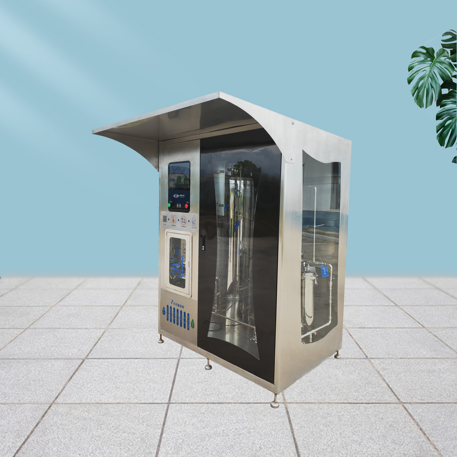 不鏽鋼售水機常規款